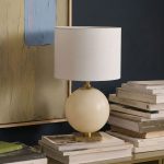 Кремовая настольная лампа Иветт - XS LTL855054CLM LouvreHome