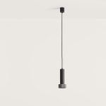 Подвесной светильник Focus S черный - антрацит Aromas del Campo C1279 Matt black/Anthracite