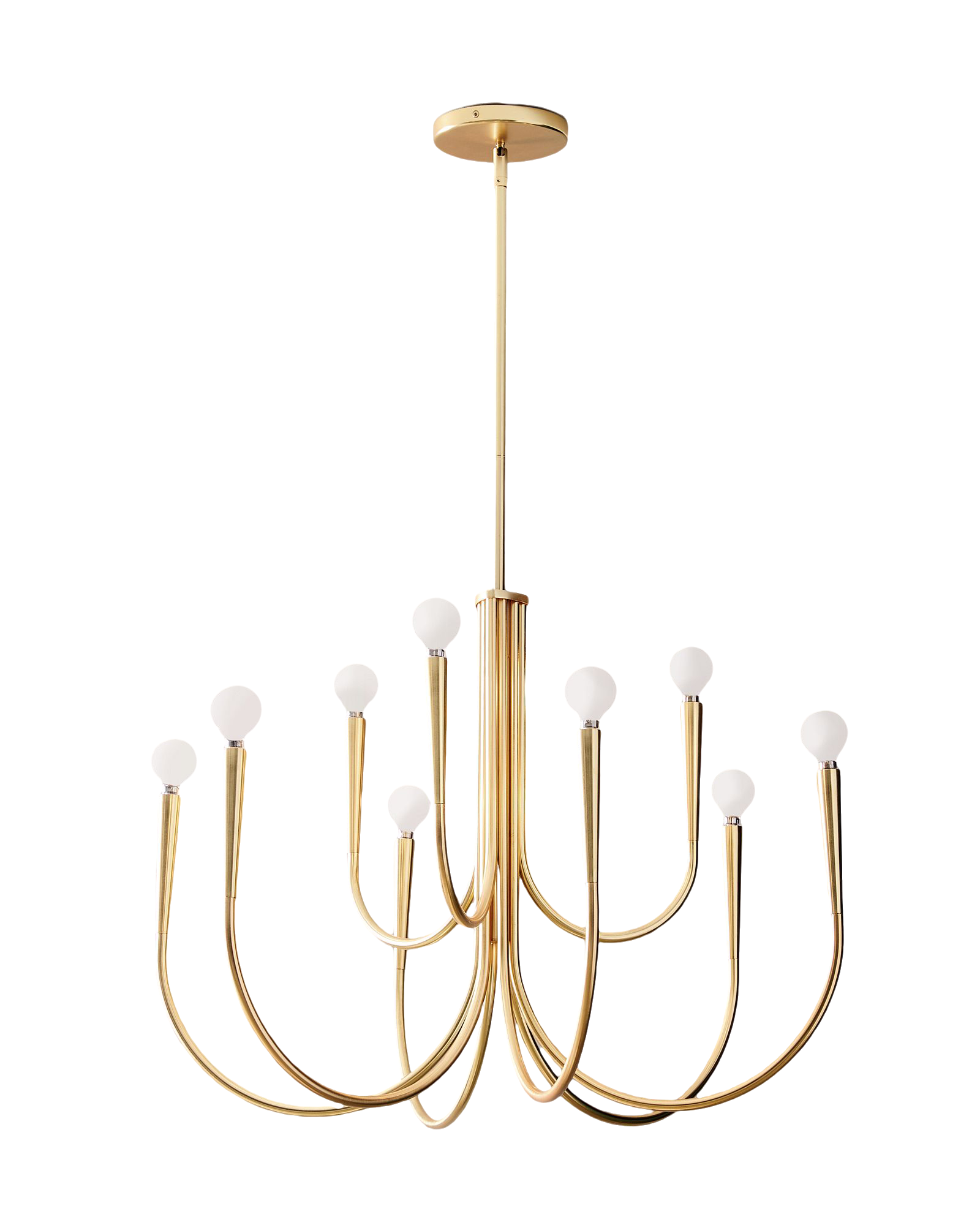 8261bc03238443a3a4e390d1a8fe6e9e Золотая люстра Свуп LHLCH230124XNP LouvreHome