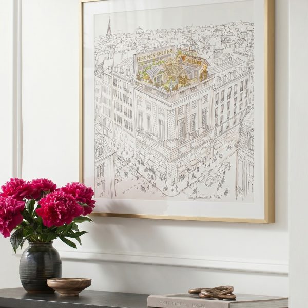 Жикле на холсте Un Jardin Sur Le Toit 23SPZB003 LouvreHome