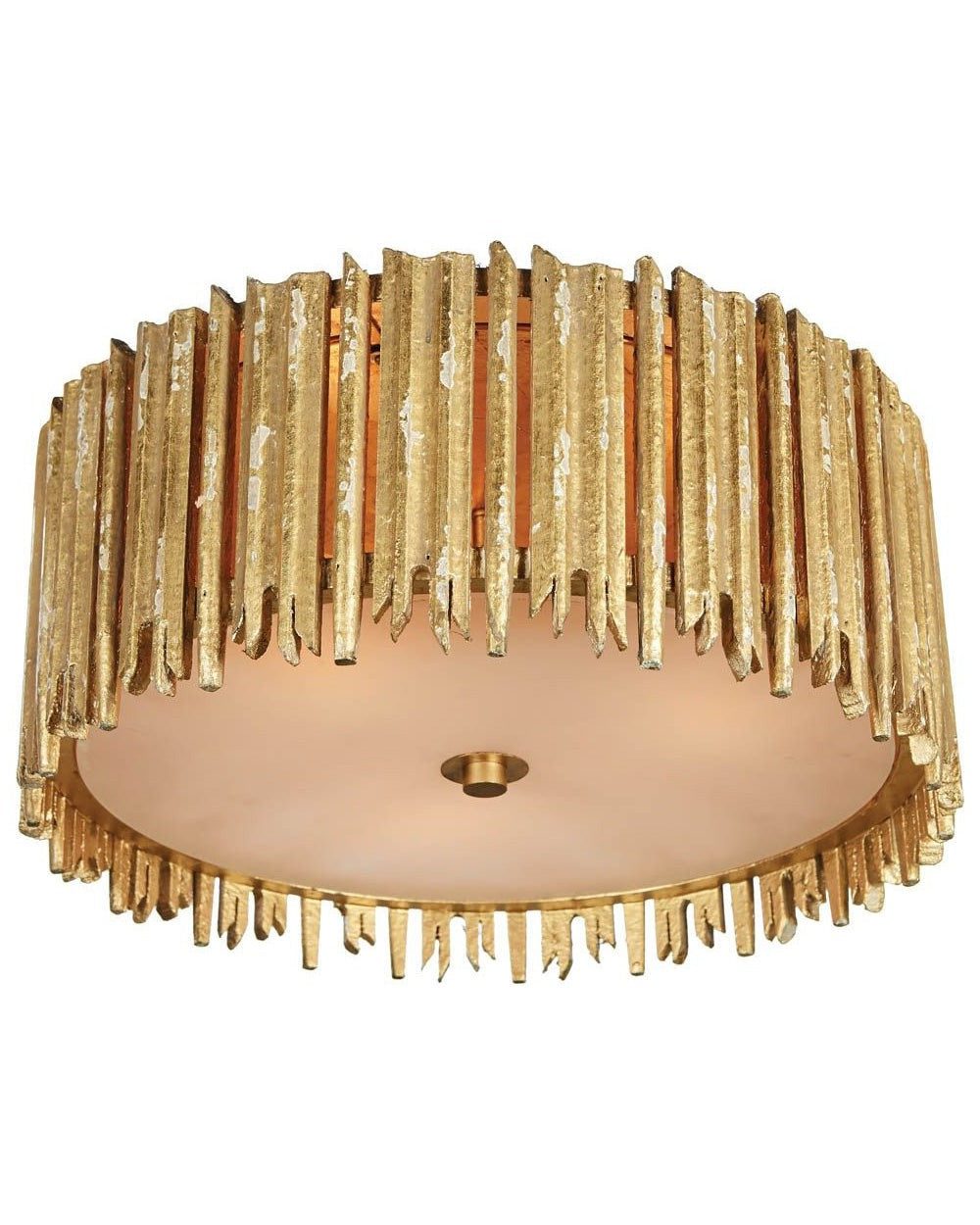 aidan-gray-crown-glory-ceiling-mount-light-small-gold-1 Золотой светильник Краун JJ8982-3DA LouvreHome