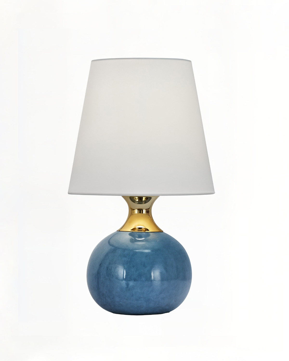 benson-blue-main Настольная лампа Бенсон с синим керамическим основанием LTL297763MGI LouvreHome