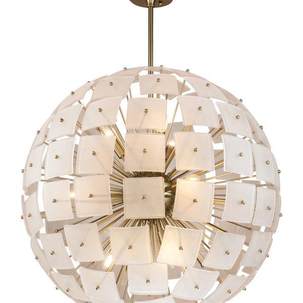 Люстра из матового стекла Бертрам JJ10545-9D LouvreHome