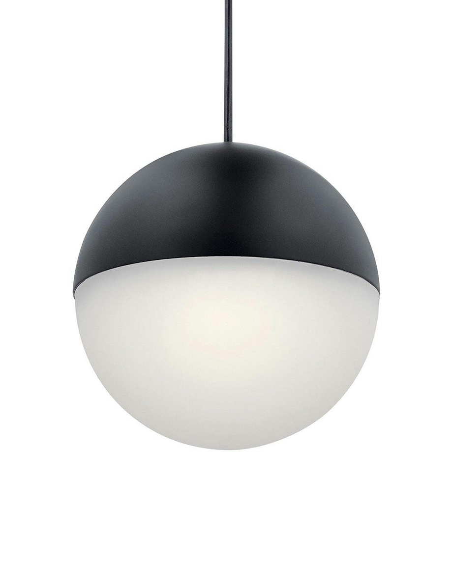 black-modern-pendant-ward-l-size-with-white-shade Большой чёрный светильник Уорд с белым плафоном LHLPN060224XNP LouvreHome
