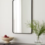 Зеркало в чёрной раме Теони LHDWM031223SH LouvreHome