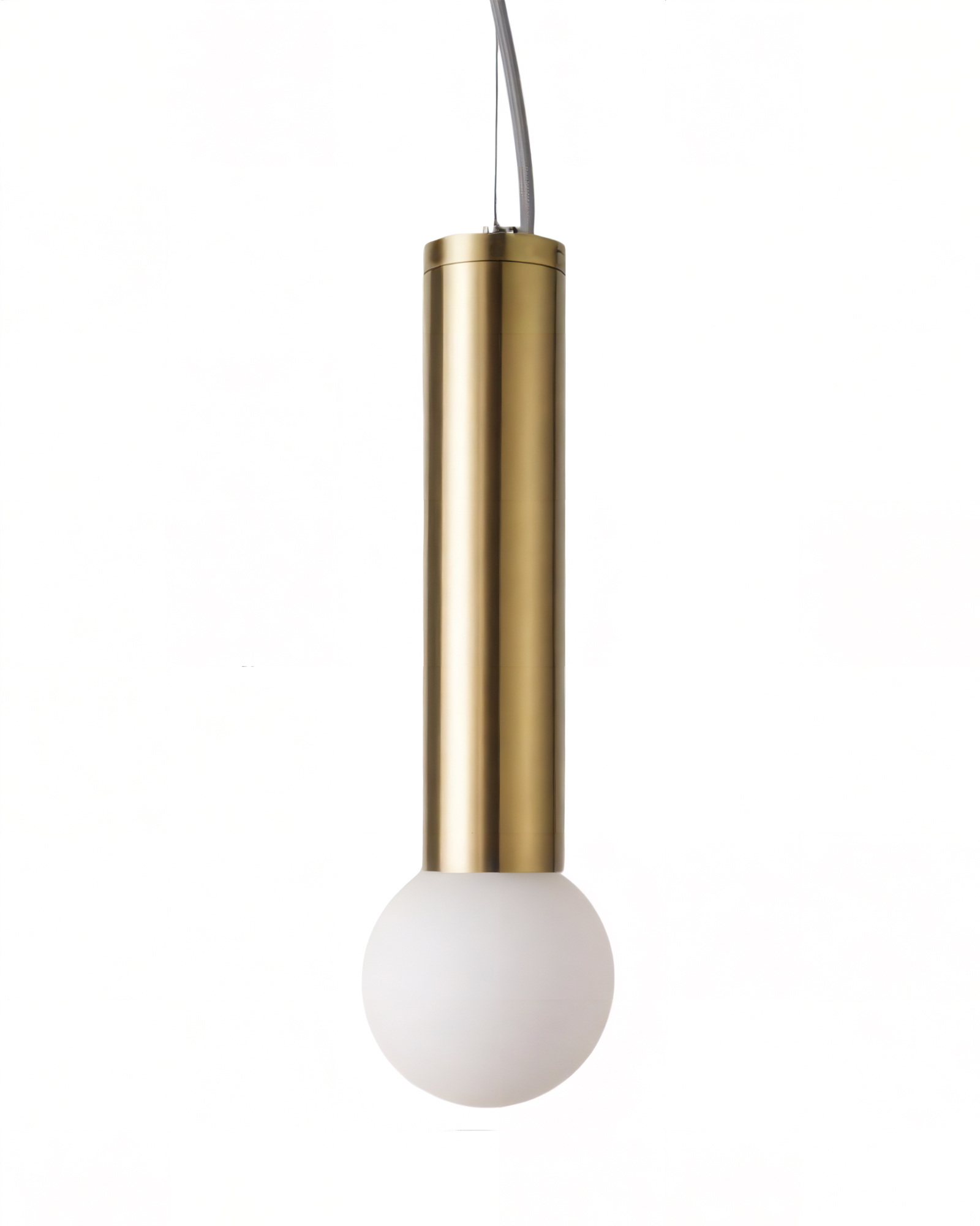 brass-modern-pendant-glo- Золотой подвесной светильник Кло P7561PA LouvreHome