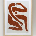 Интерьерный постер Brown Body DPP340924VHS LouvreHome