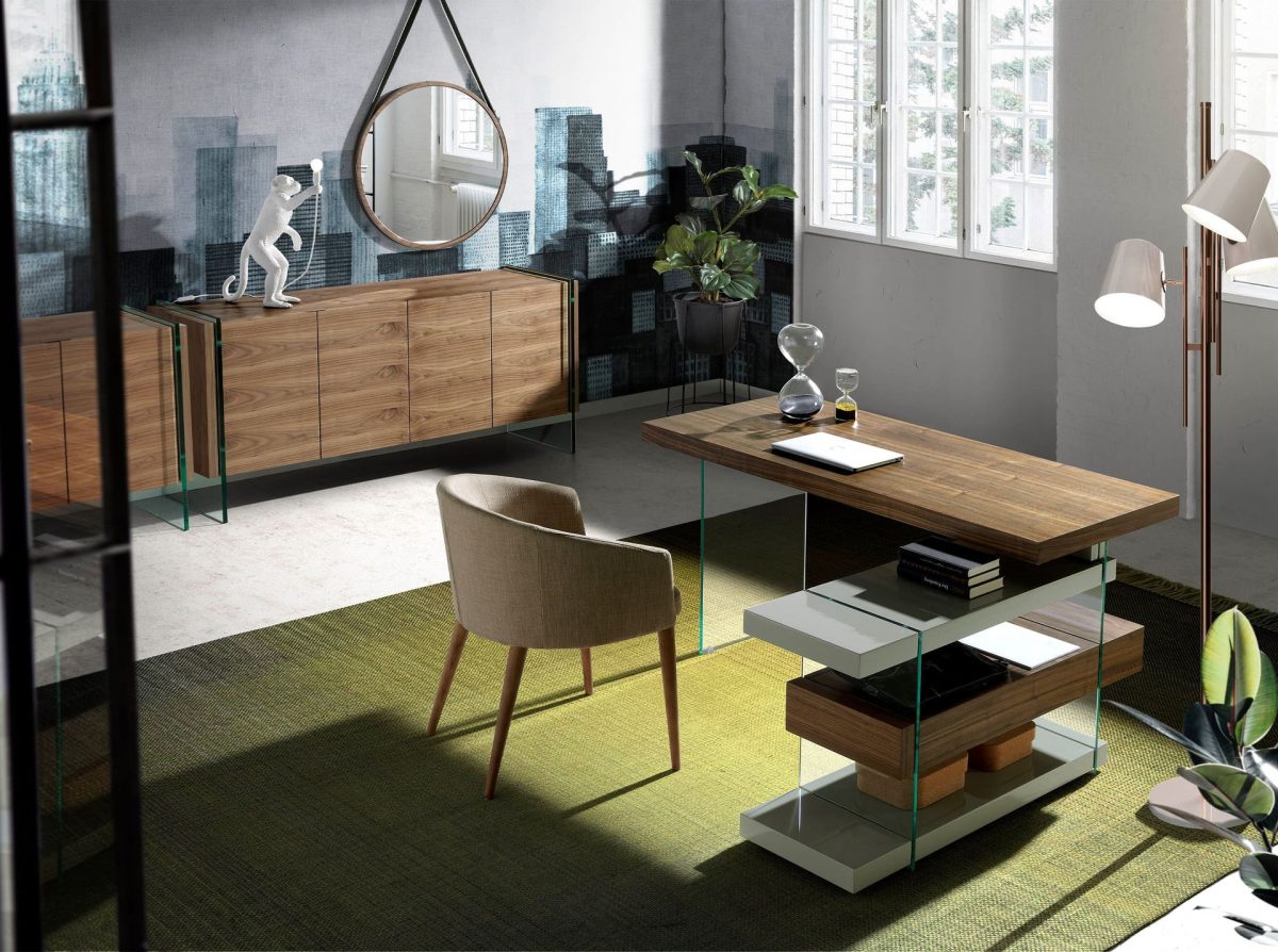 Стол письменный Decora 978OT /3003 орех — изображение 3