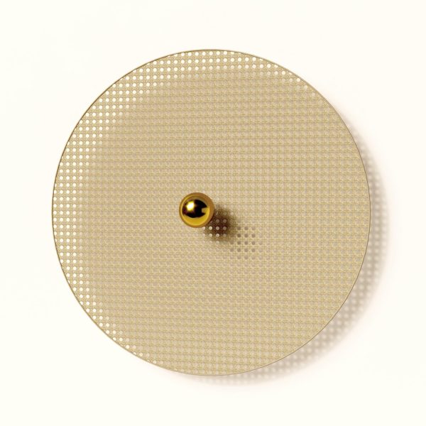 Бра Tan Tan A1053/10 см черный металл + 1125/60 см натуральный ротанг Aromas del Campo A1053/10/Black + 1125/60 Natural