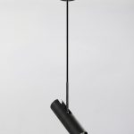 Черный подвесной светильник Нокс P7854PB LouvreHome
