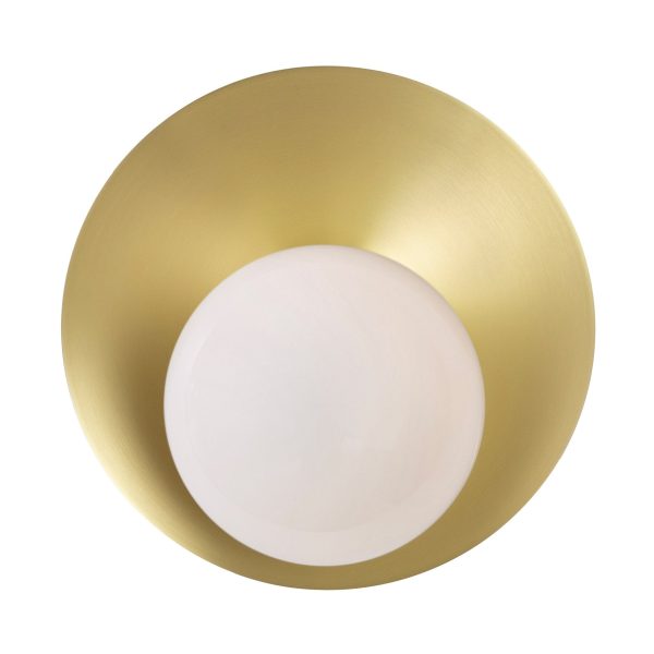 Золотой настенный светильник Тео LHLSC360324SWL LouvreHome