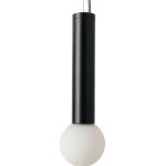 Черный подвесной светильник Кло P7561PB LouvreHome