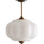 Золотой подвесной светильник Элаиза LHLCH120324SWL LouvreHome