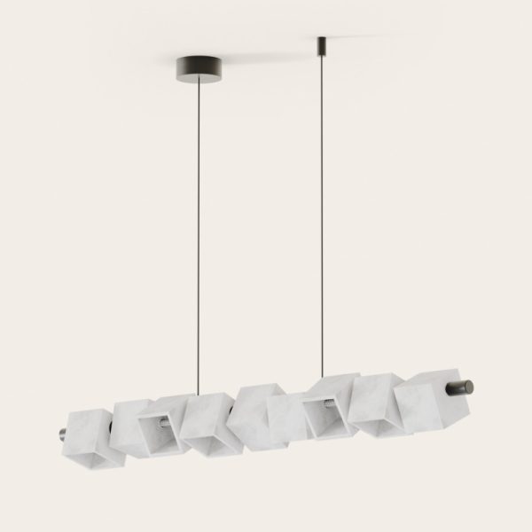 Люстра Cubic черный металл Aromas del Campo C1344/L/NEG
