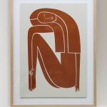 Интерьерный постер Figure Brown DPP330924VHS LouvreHome