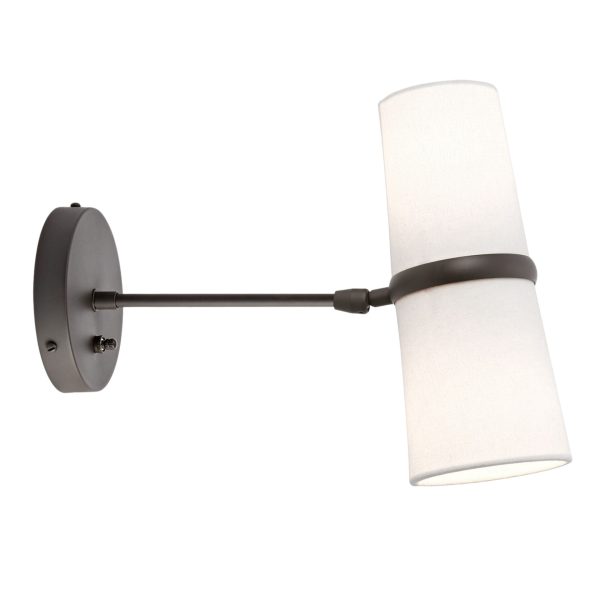 Чёрное бра Флемиш JJ11117-2WA LouvreHome