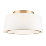 Большой золотой потолочный светильник Флемиш JJ11125-2XB LouvreHome
