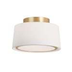 Золотой потолочный светильник Флемиш JJ11124-2XB LouvreHome