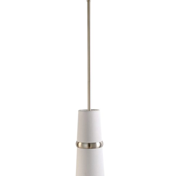 Серебряный подвесной светильник Флемиш JJ11121-1DB LouvreHome