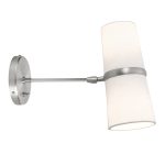 Серебряное бра Флемиш JJ11117-2WC LouvreHome
