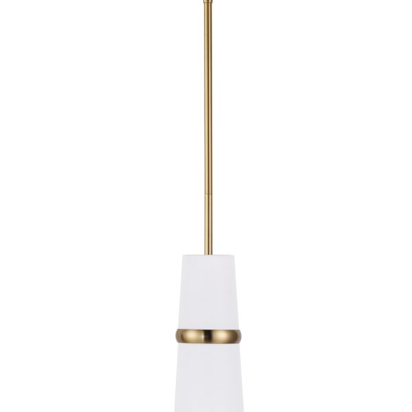 Золотой подвесной светильник Флемиш JJ11121-1DA LouvreHome