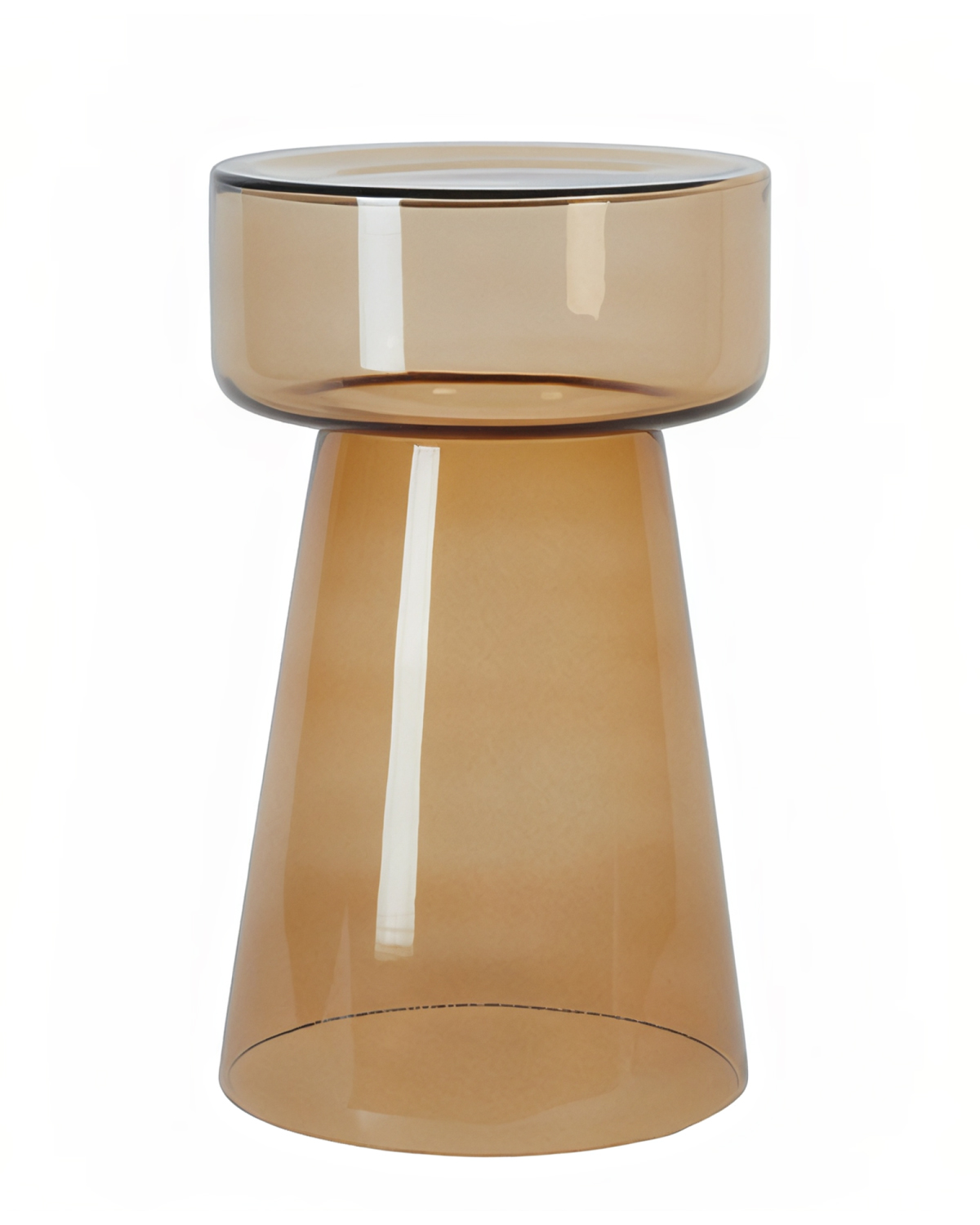 flums-long-4 Охровый приставной столик Флумс Ø 30 см. P3117XB LouvreHome