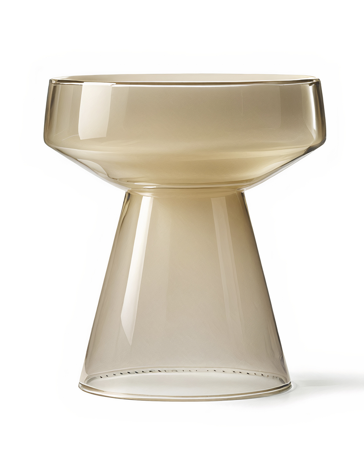 flums-short-3 Серо-коричневый столик Флумс Ø 37 см. P3118XC LouvreHome