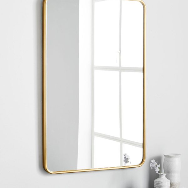 Зеркало в золотой раме Теони LHDWM011223SH LouvreHome