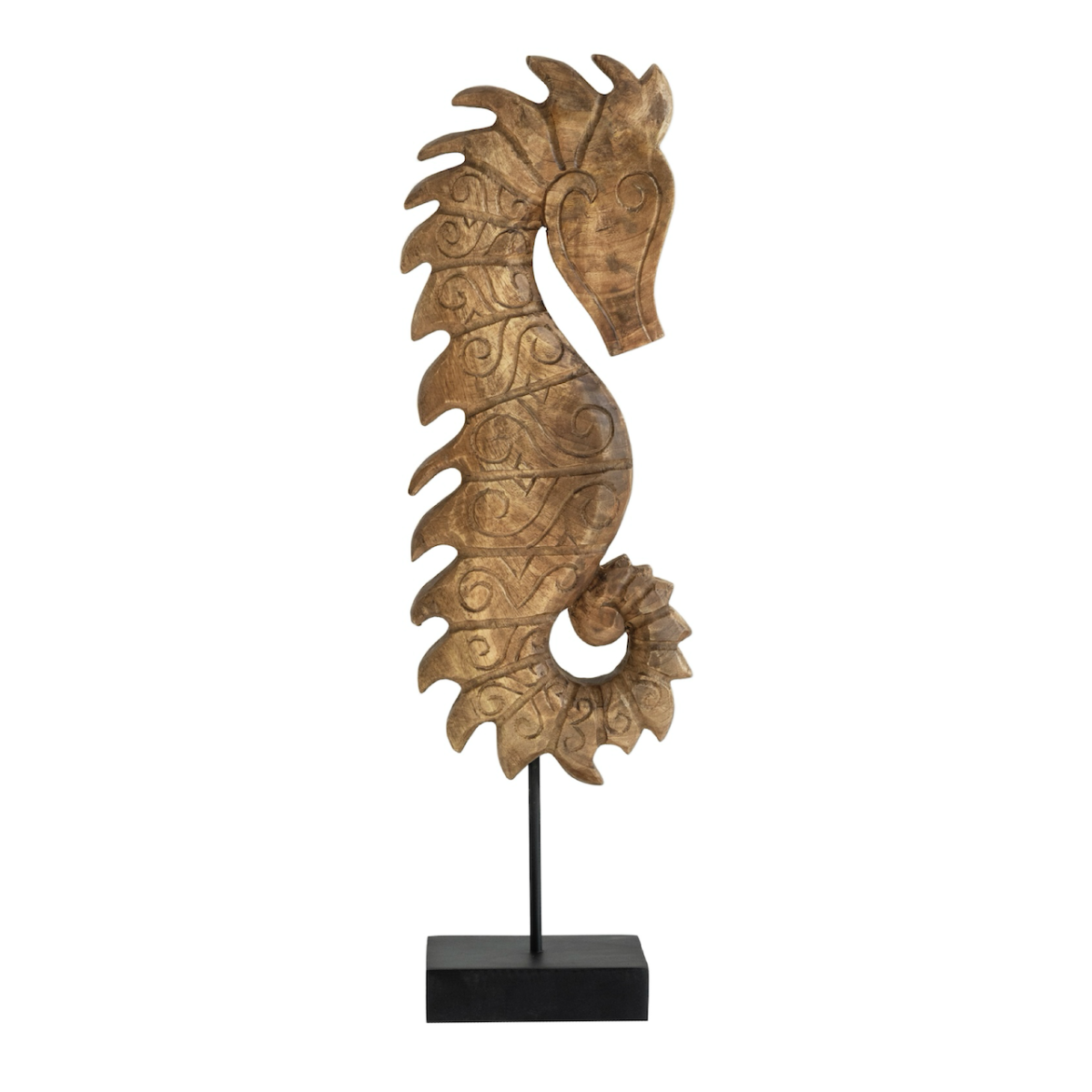 Декор для интерьера деревянный, фигурка Морской конёк ТАТВА ЕК — изображение 2