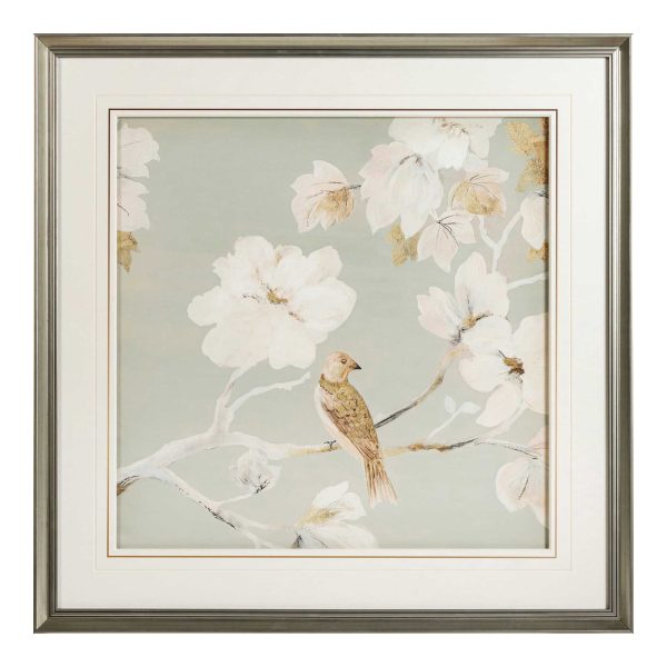 Постер в раме Birds and flowers - I 23P0026 LouvreHome