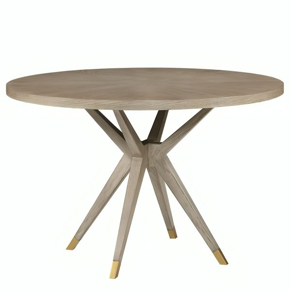 Бежевый обеденный стол из дуба Изабелла LHFDT1196HLN weathered oak LouvreHome