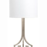 Серебряная настольная лампа Джейми JJ10518-1TB LouvreHome
