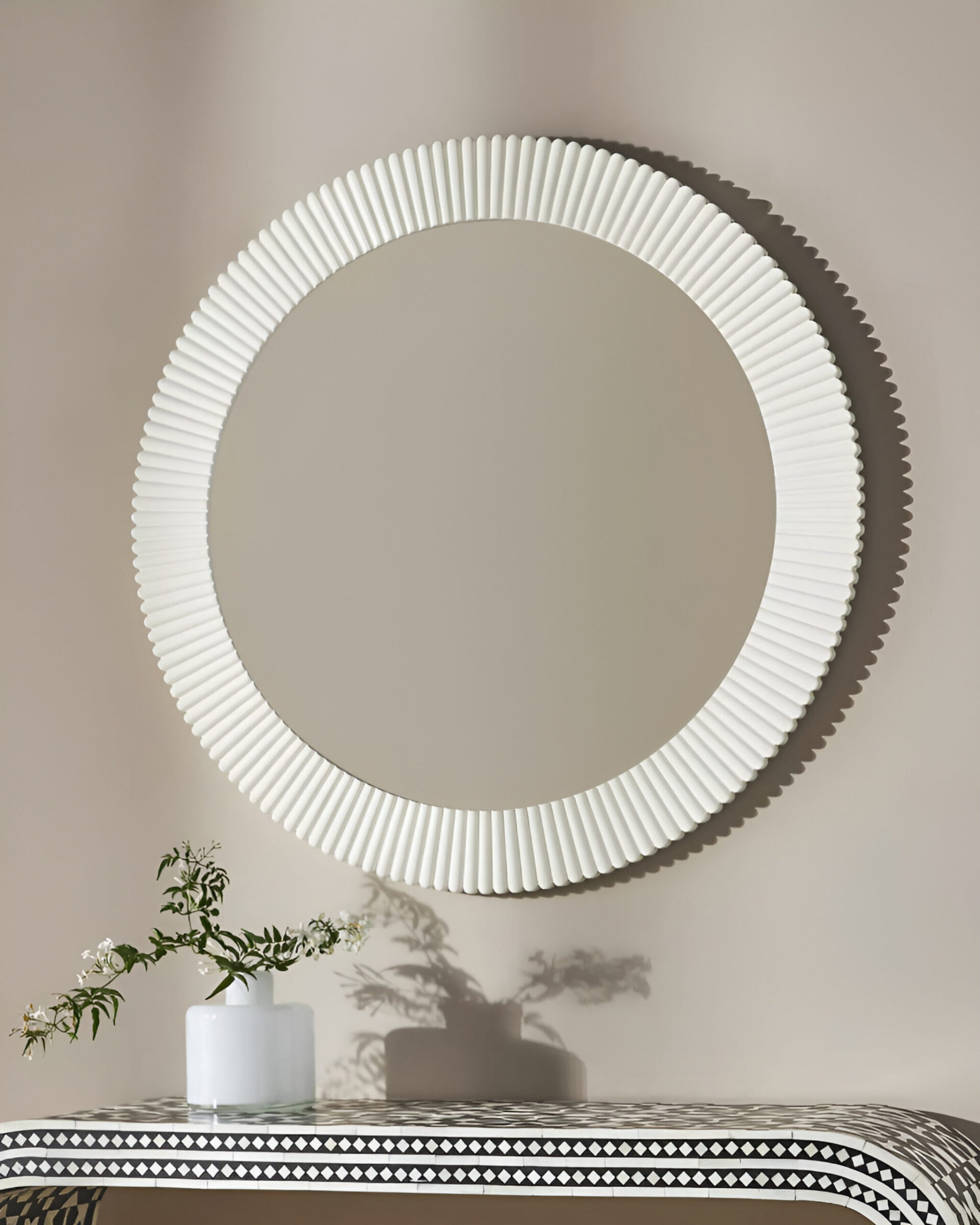 joslin-scaled Зеркало в круглой раме Джослин LHDWM201123URSK LouvreHome