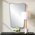 Черное зеркало в раме Кейн DWM140824PND LouvreHome
