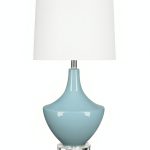 Голубая настольная лампа Кейти LHLTL31017CLM LouvreHome
