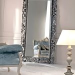 Серебряное зеркало в полный рост Кингстон LHDFM613ZYH-AS LouvreHome