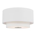 Серебряный потолочный светильник Ларедо LFM350723SWL LouvreHome