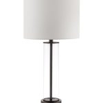 Чёрная настольная лампа Линетт LHLTL3111PQS LouvreHome