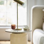 Золотая настольная лампа Ллойд P2590TA LouvreHome