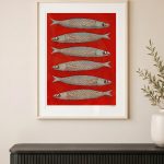 Постер Sardines DZ25072230 LouvreHome