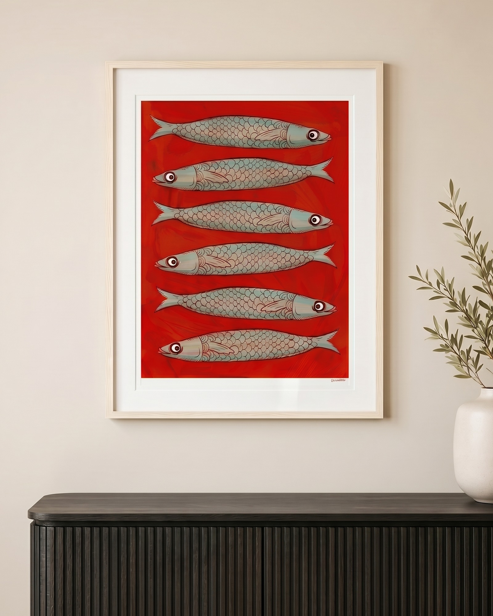 m5mpwx Постер Sardines DZ25072230 LouvreHome