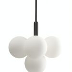 Чёрный подвесной светильник Маниса LHLPN240723XNP LouvreHome