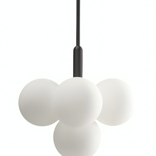 Чёрный подвесной светильник Маниса LHLPN240723XNP LouvreHome