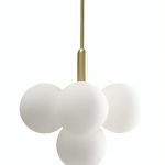 Золотой подвесной светильник Маниса LHLPN230723XNP LouvreHome