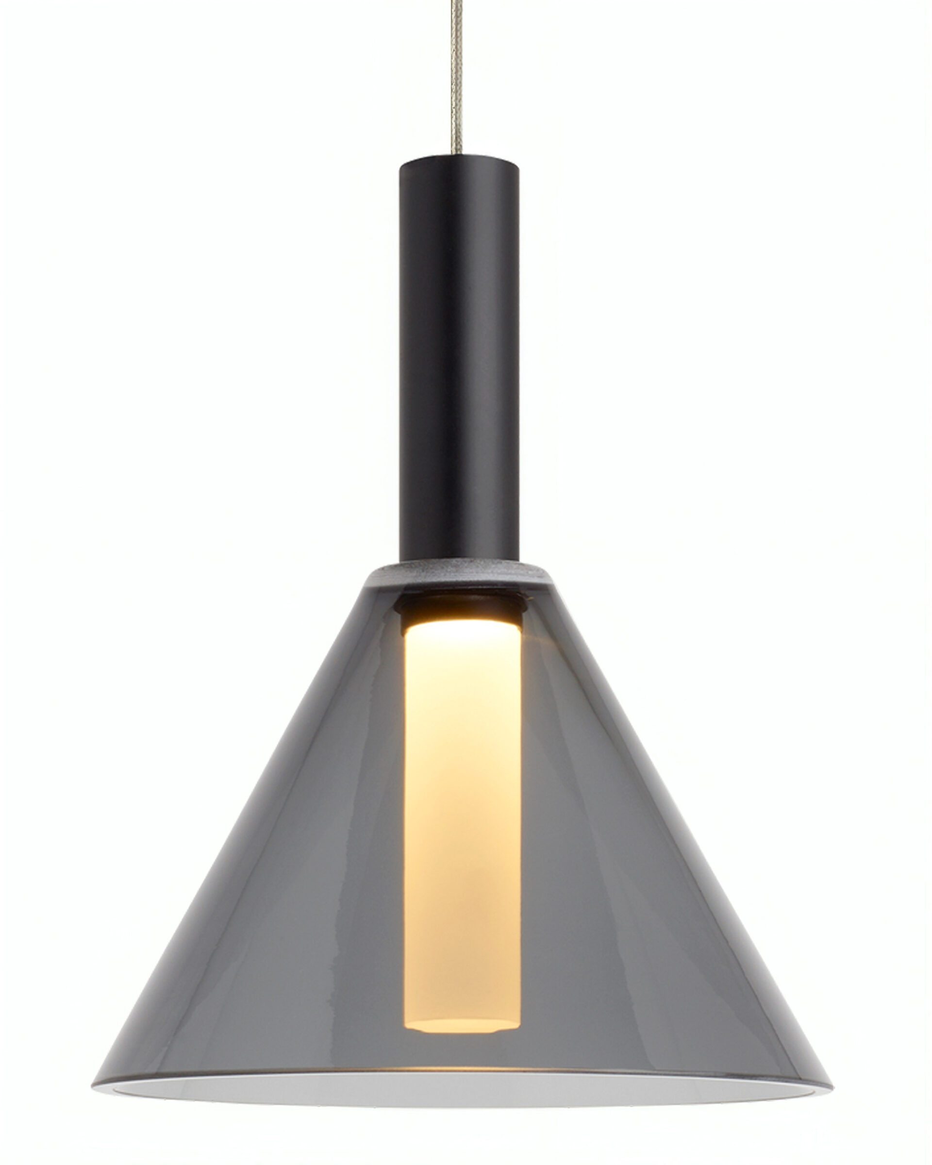 mezz-balck-pedant Чёрный подвесной светильник Мезз LHLPN210124XNP LouvreHome