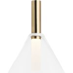 Золотой подвесной светильник Мезз LHLPN200124XNP LouvreHome