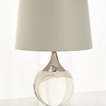 Серебряная настольная лампа Милуоки JJ10526-1T LouvreHome