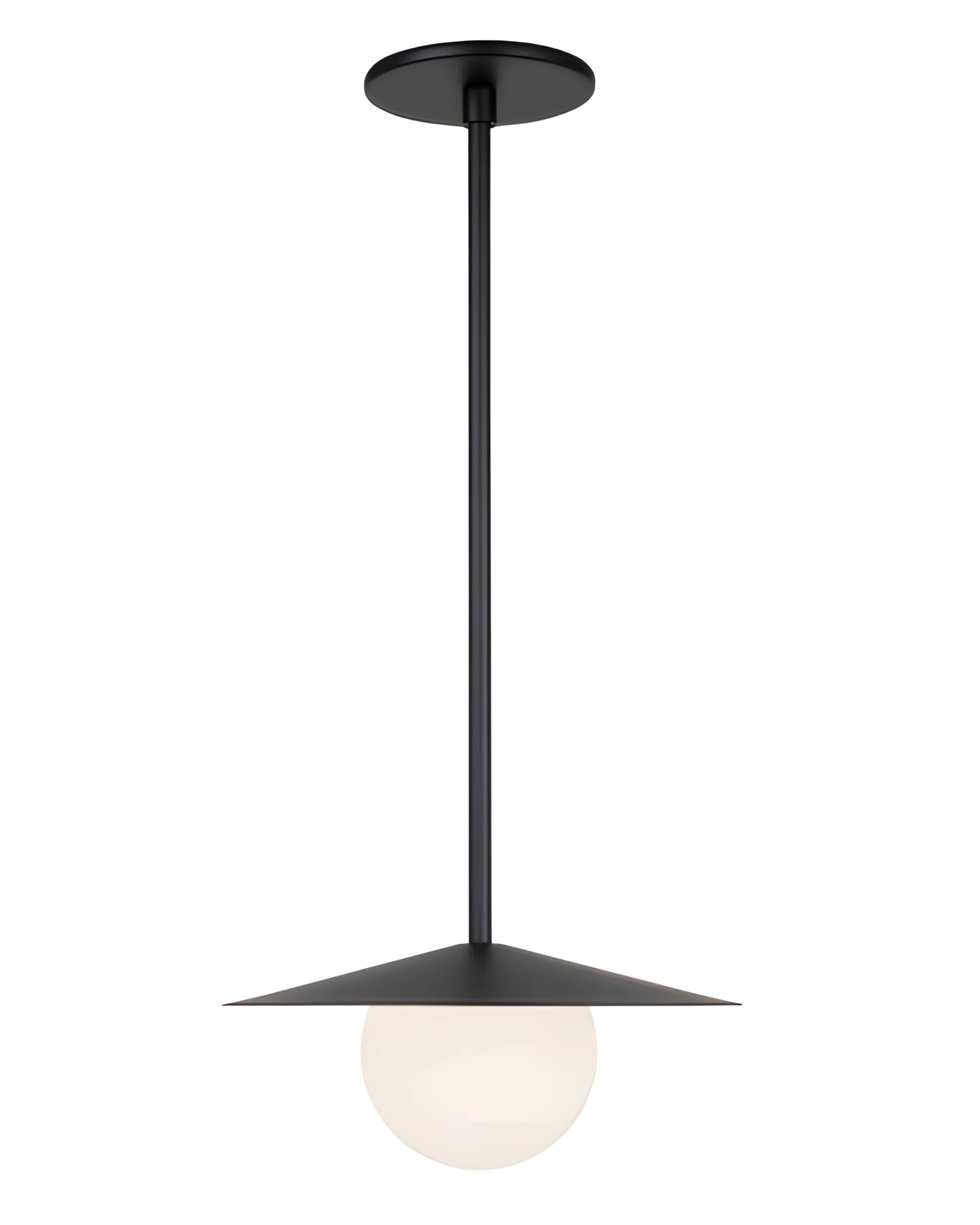 milti-black Чёрный подвесной светильник Милти P7559PA LouvreHome