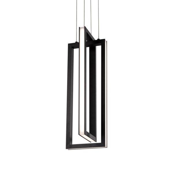 Чёрный светодиодный подвес Ульрих LHLPN070723XNP LouvreHome