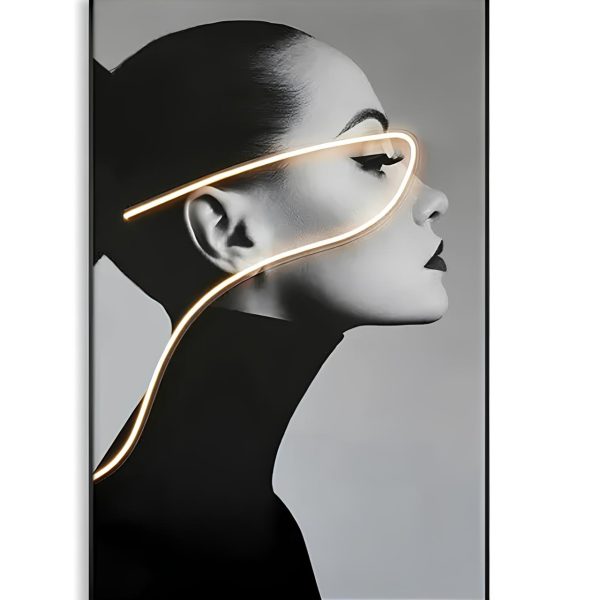 Интерьерное панно Neon - II DWD760924VHS LouvreHome